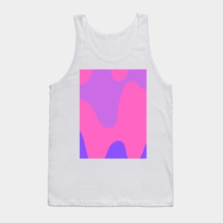 Abstract purple and pink swirl pattern Tank Top